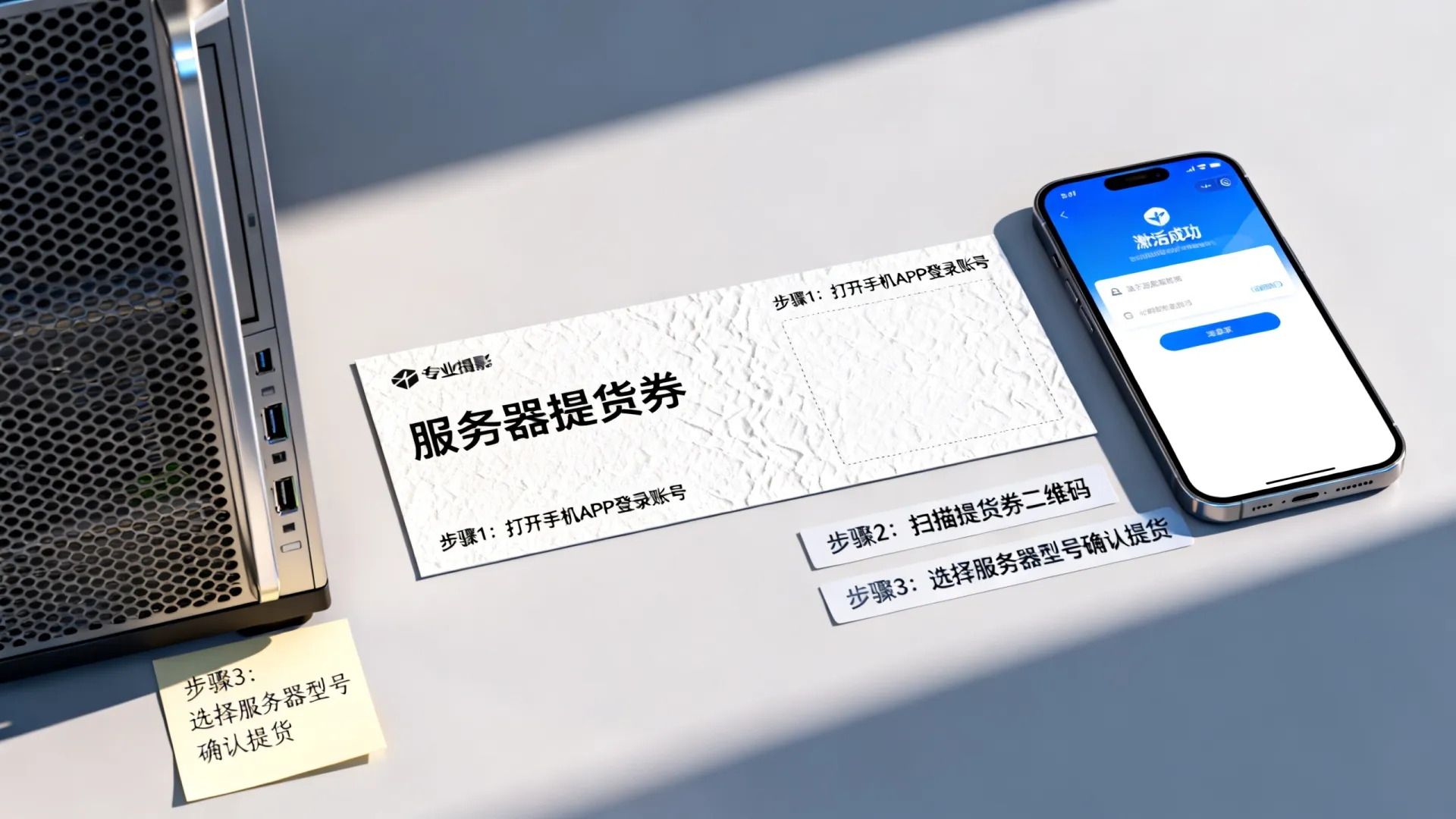 服务器提货券激活成功 服务器提货券激活成功