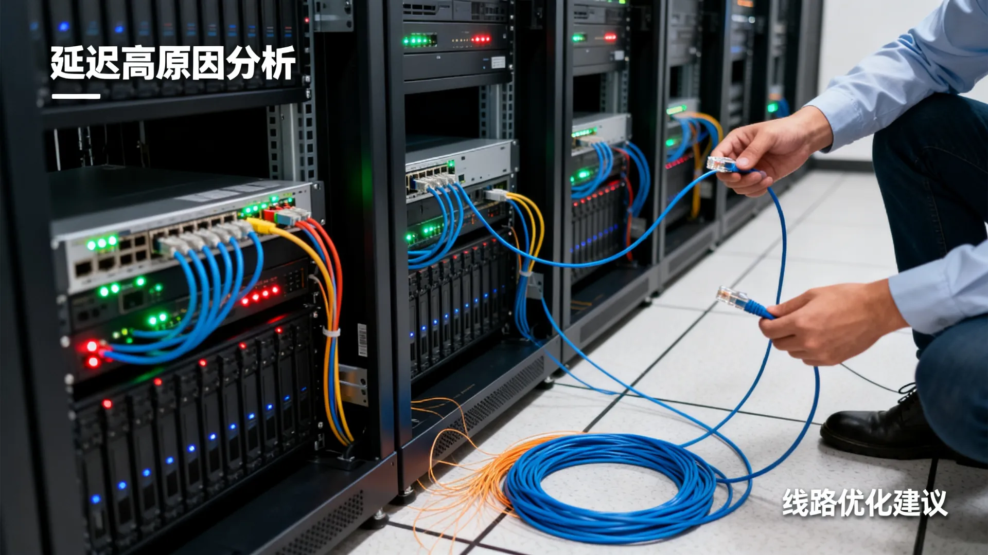 服务器线路不好延迟高怎么办
