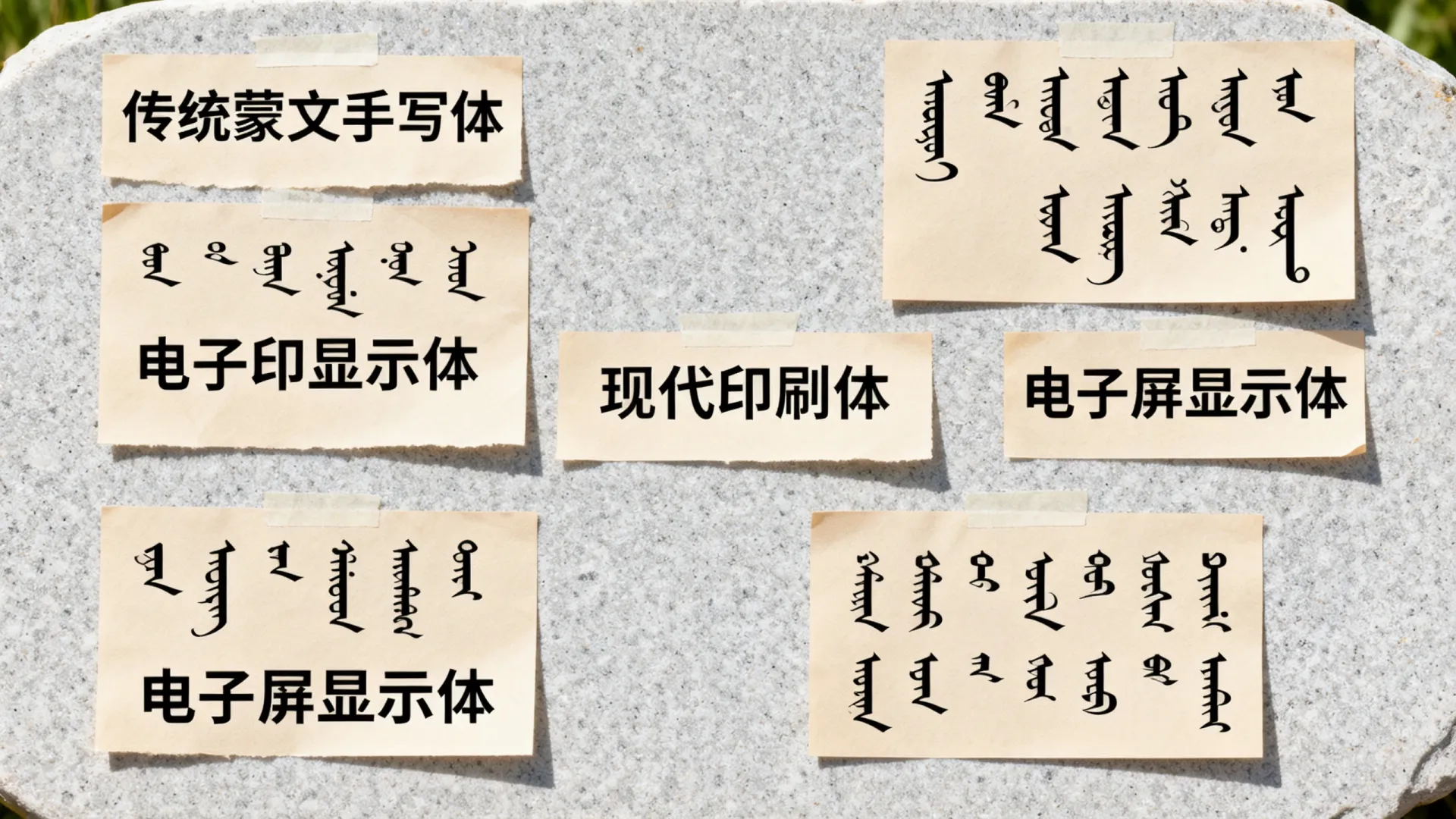 ai可以识别的蒙文字体 ai可以识别的蒙文字体
