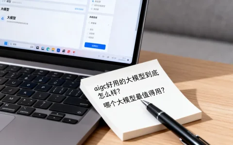 aigc好用的大模型到底怎么样？哪个大模型最值得用？