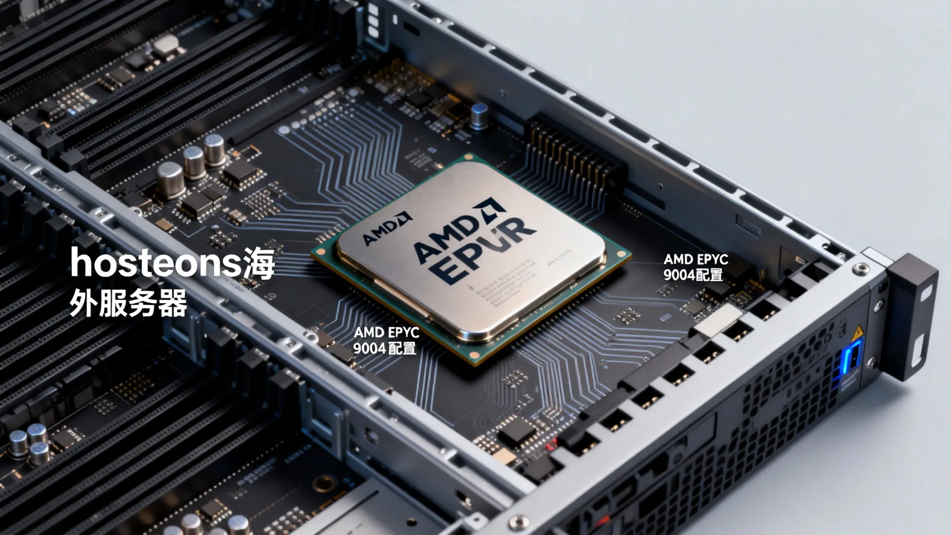 限时优惠 海外BGP多线 hosteons - AMD EPYC 9004,流量用不完,立减 限时优惠 海外BGP多线 hosteons