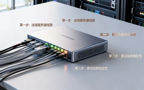 服务器搭建线路负载均衡怎么配置？负载均衡配置教程