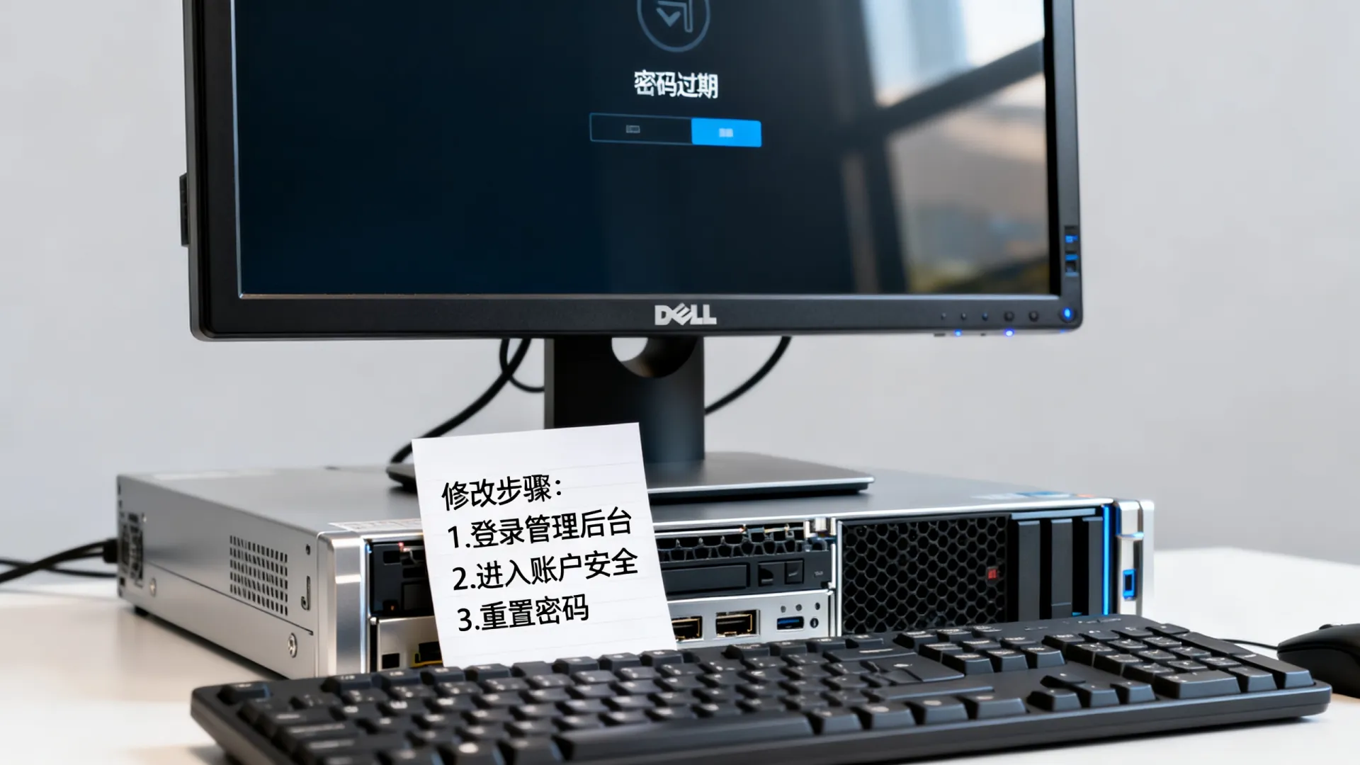 服务器提示密码过期