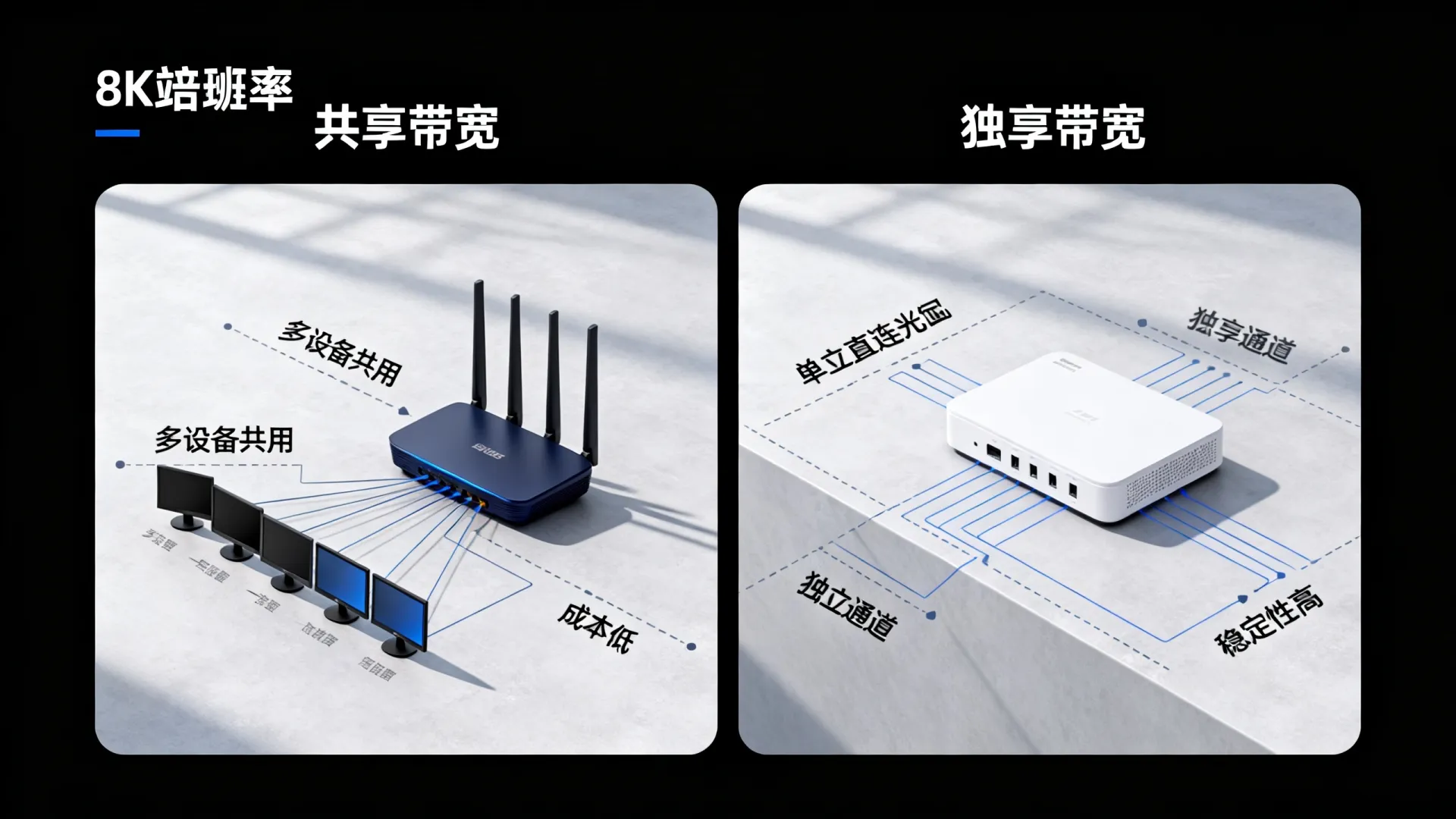 共享带宽和独享带宽哪个好
