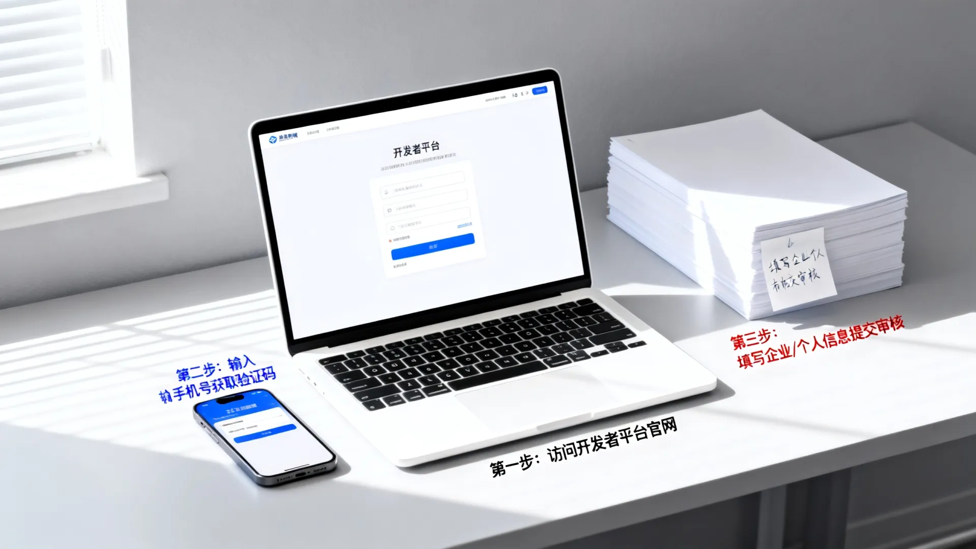 怎么注册开发者账号