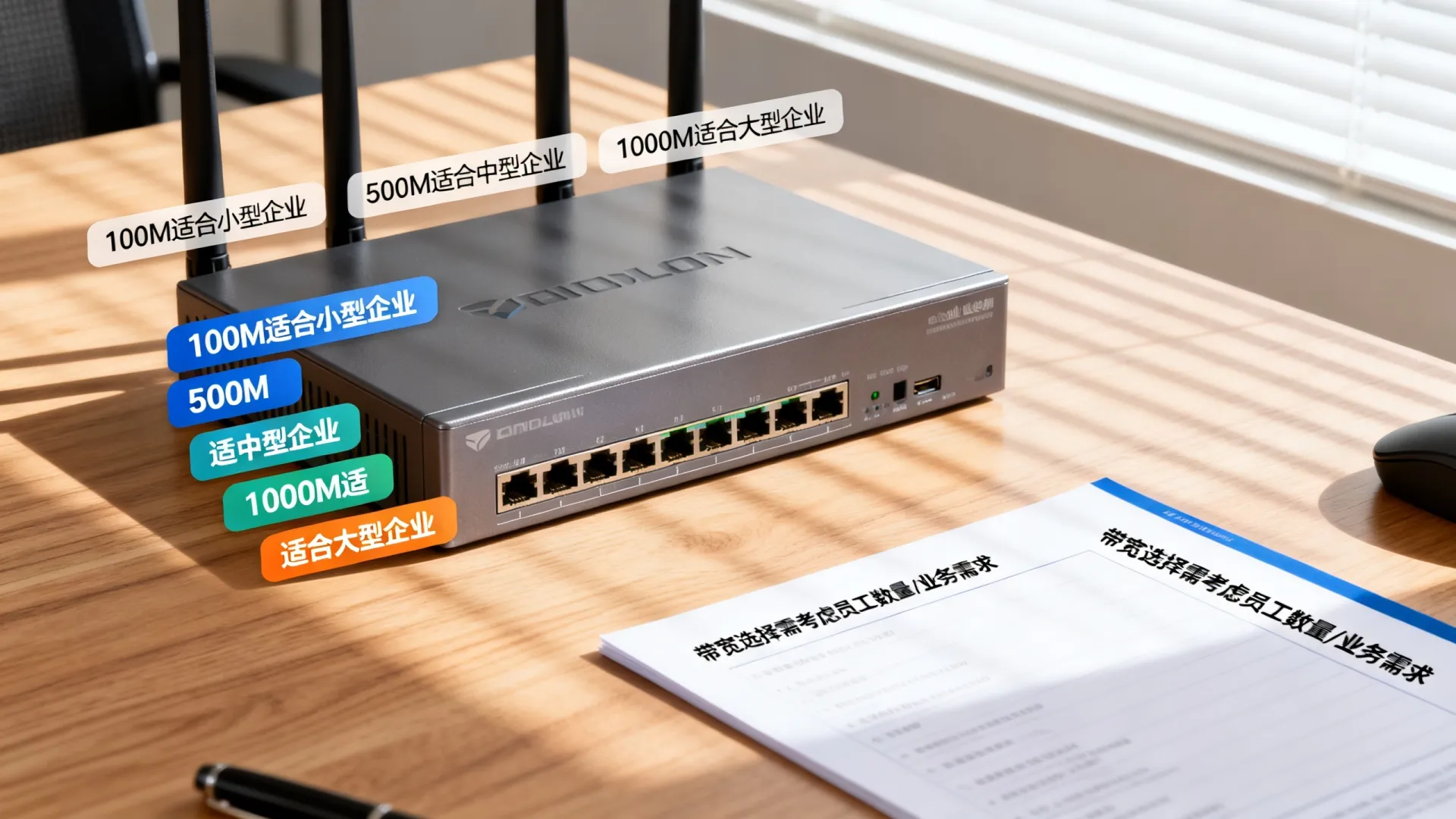 带宽大小怎么选择?参考这个标准 带宽大小怎么选择
