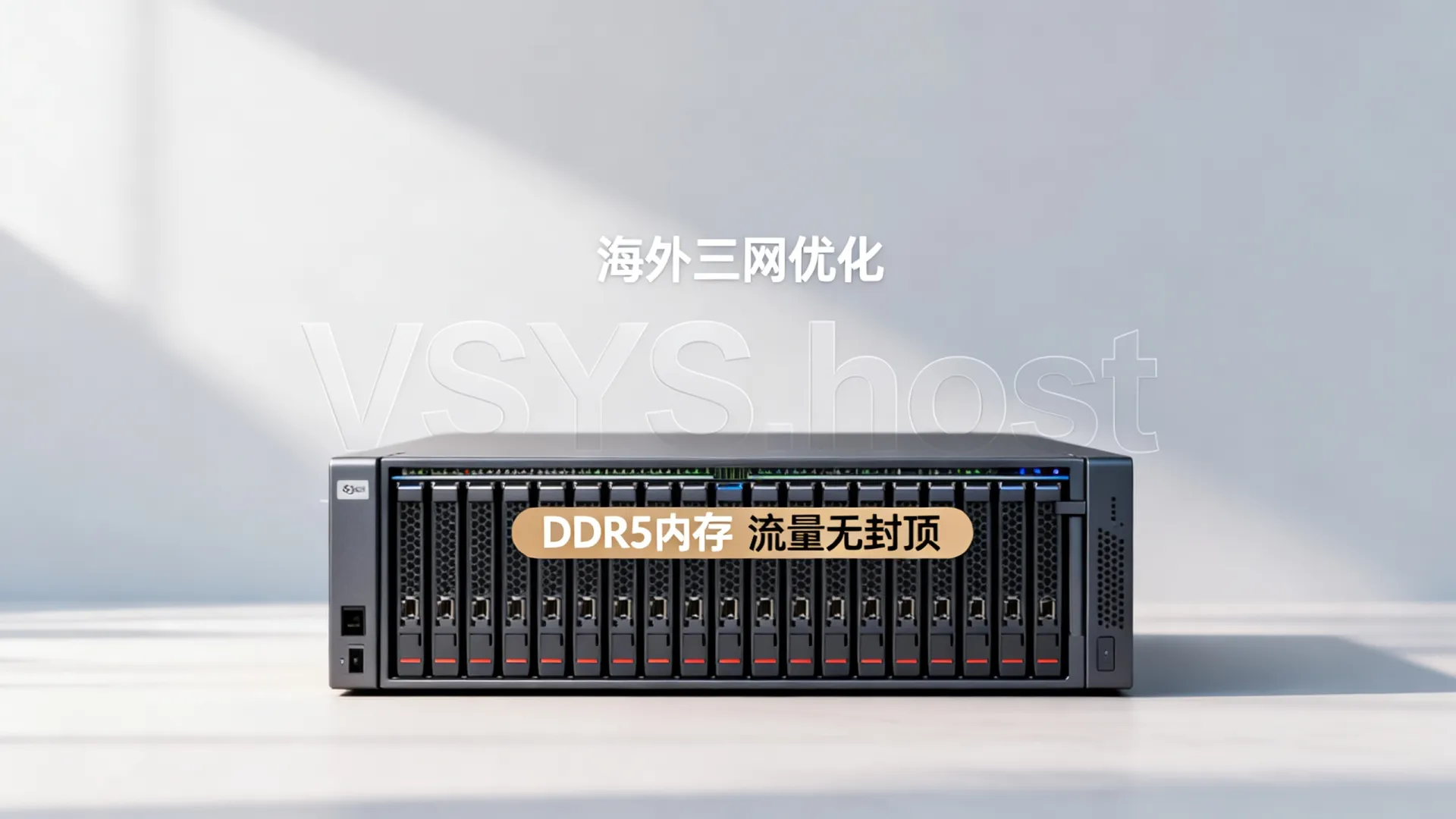 海外三网优化 VSYS.host - DDR5内存,流量无封顶,仅需 海外三网优化 VSYS