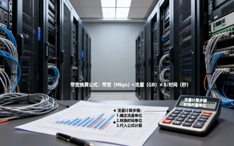服务器带宽流量怎么换算？3分钟学会带宽流量计算方法