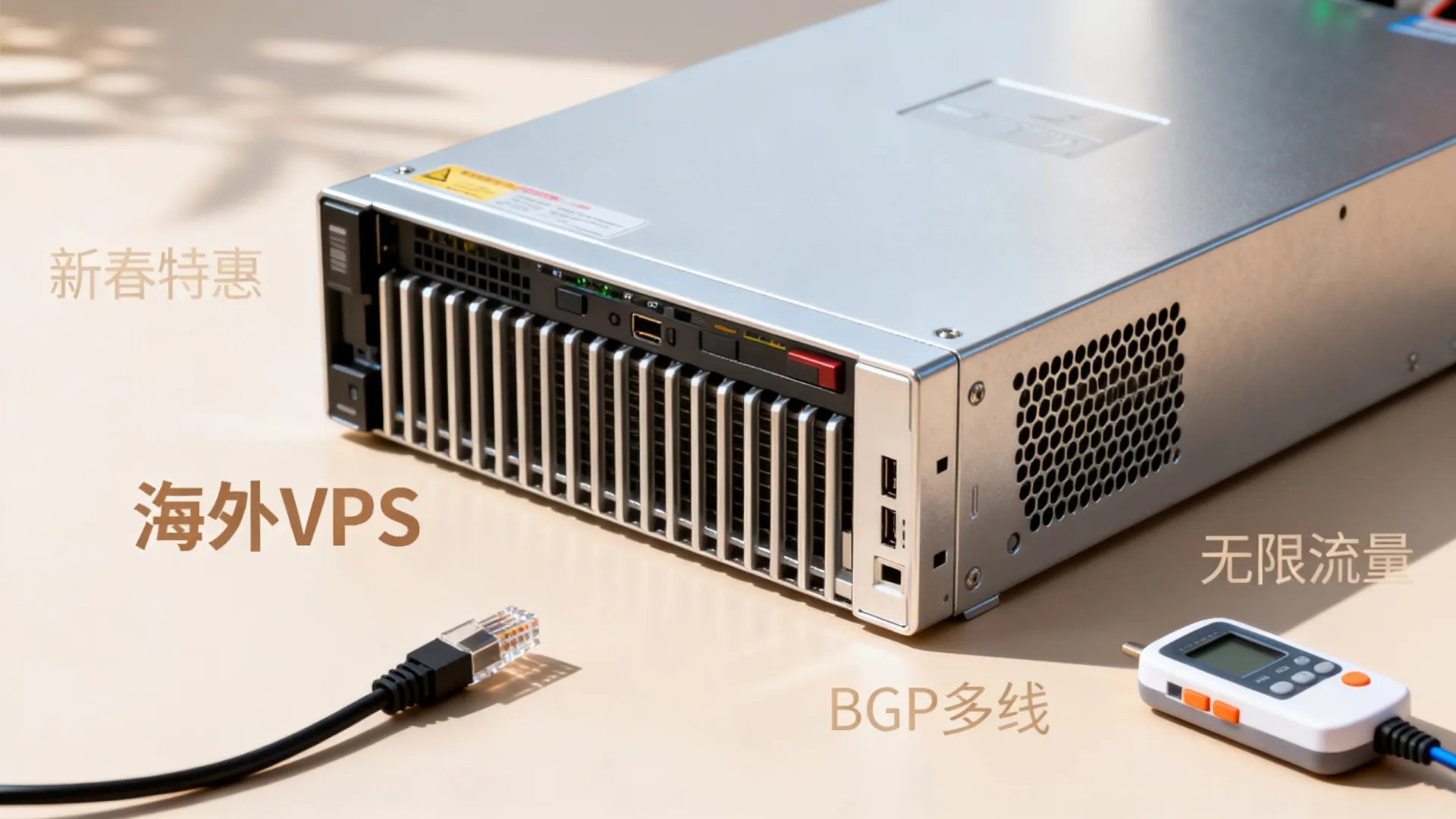 新春特惠 海外BGP多线 无限流量VPS - NVMe SSD,流量用不完,仅需 新春特惠 海外BGP多线 无限流量VPS