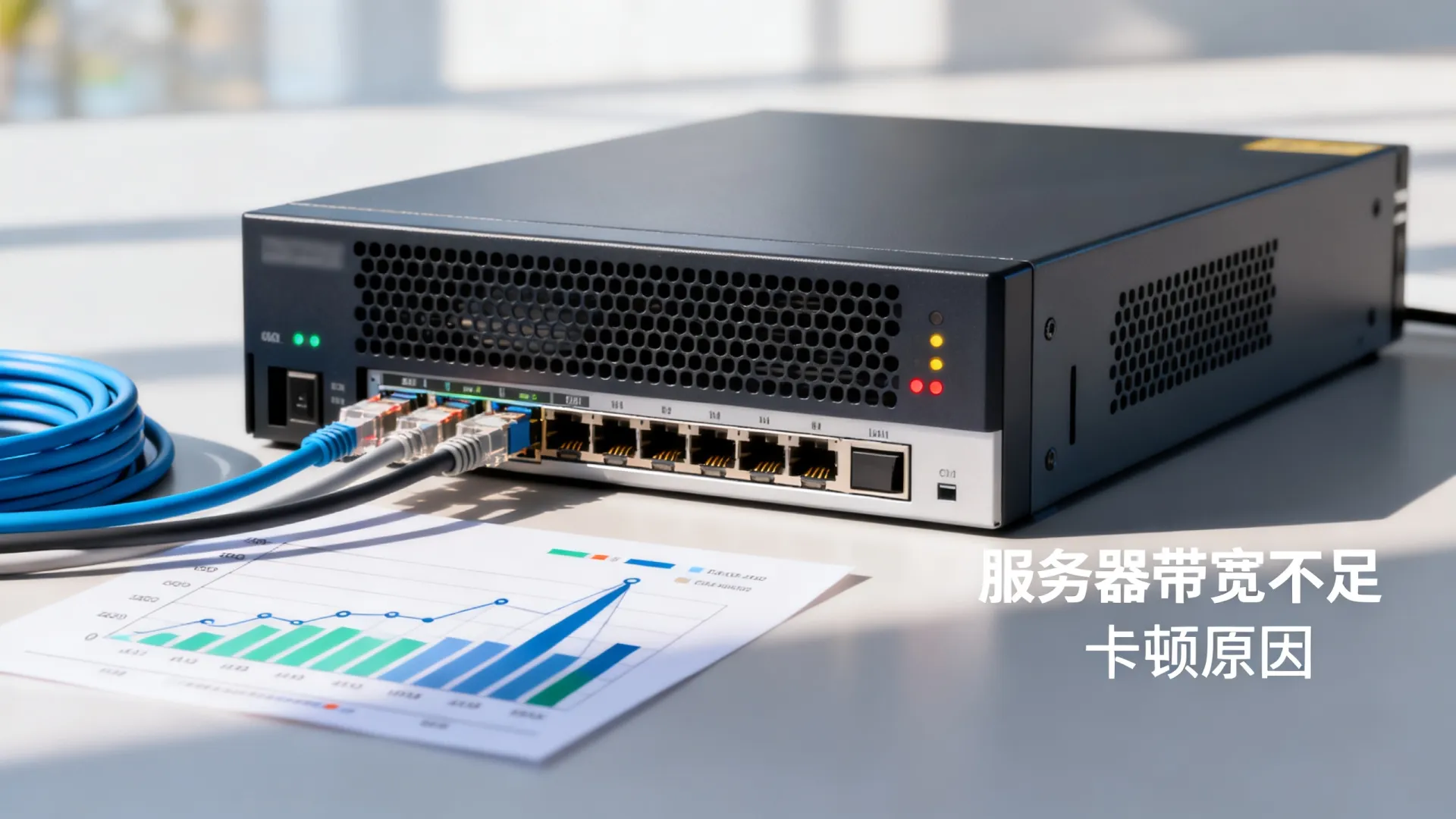 服务器经常卡顿?可能是带宽问题 服务器经常卡顿