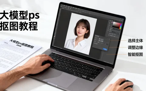 大模型ps抠图难吗？一篇讲透大模型ps抠图教程