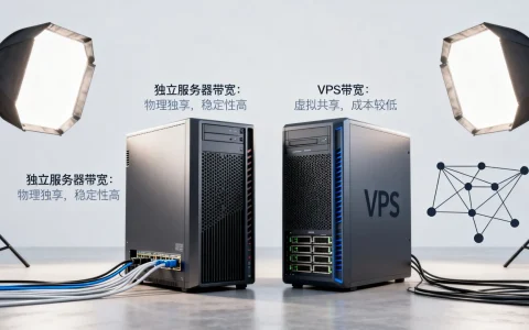 独立服务器带宽和VPS带宽区别在哪？独立服务器带宽和VPS带宽有什么不同？