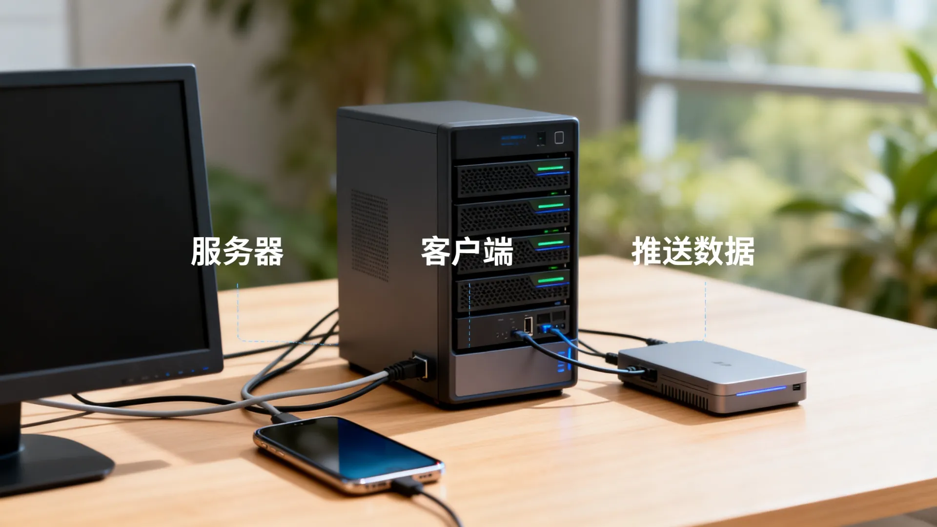 服务器推送给客户端 服务器推送给客户端