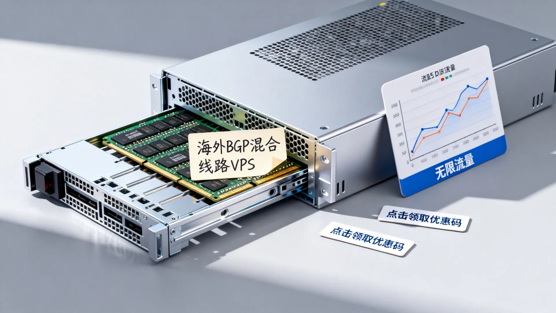 海外BGP混合线路 vps优惠码 - DDR5内存,无限流量 (独家) 海外BGP混合线路 vps优惠码