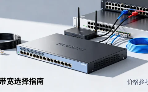 服务器托管带宽怎么选？服务器托管带宽价格多少钱