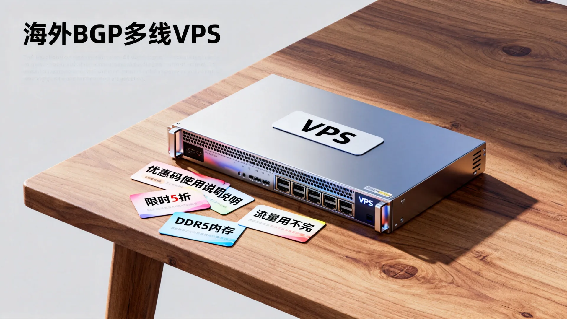 限时优惠 海外BGP多线 vps优惠码 - DDR5内存,流量用不完,5折起 (独家) 限时优惠 海外BGP多线 vps优惠码