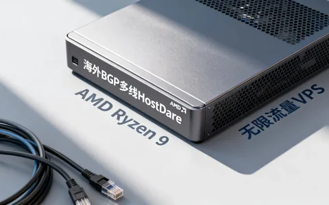 海外BGP多线HostDare怎么样？AMD Ryzen 9无限流量VPS推荐