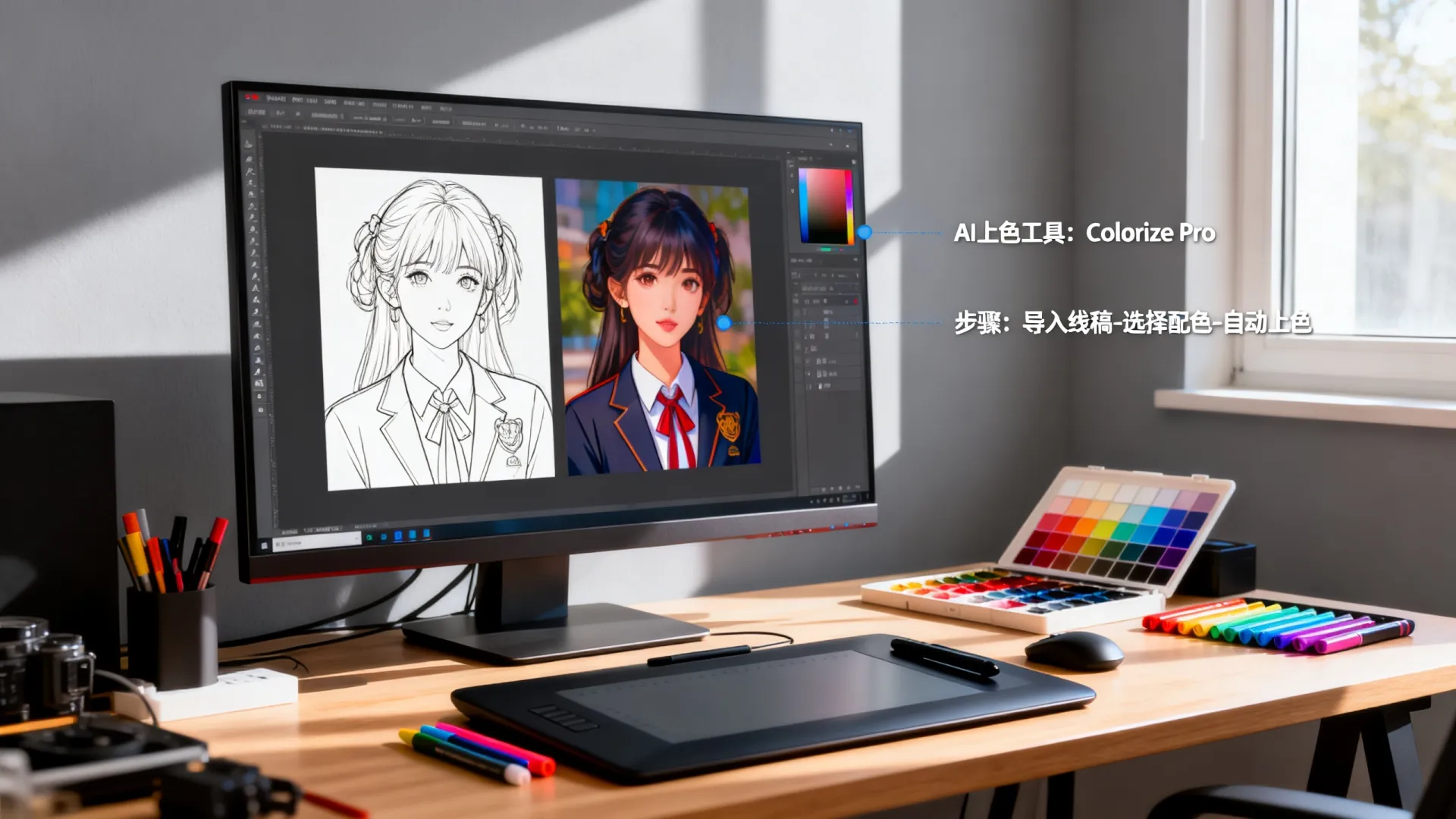 ai上色 ai上色