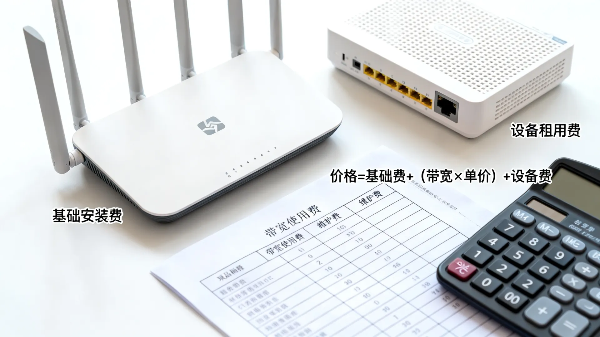 专线宽带费用组成,看完不再被坑 专线宽带费用组成
