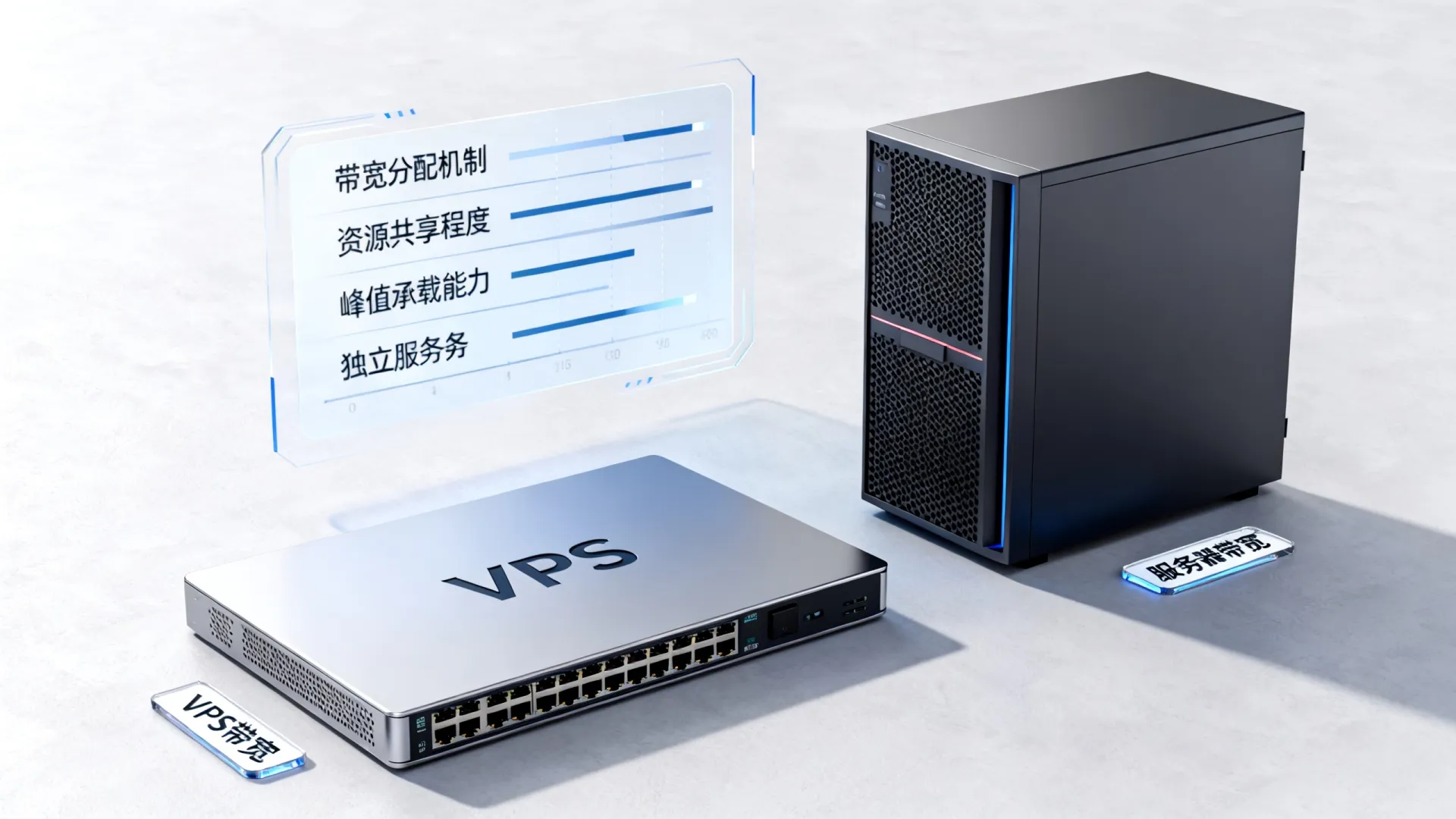 VPS带宽和服务器带宽区别?一篇讲清楚 VPS带宽和服务器带宽区别