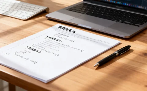 开发命名规范有哪些？软件开发命名规则大全