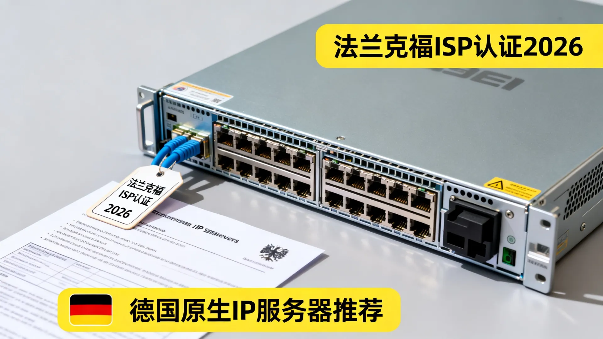 2026春季 法兰克福ISP认证 德国原生ip - NVMe SSD,无限流量 2026春季 法兰克福ISP认证 德国原生ip