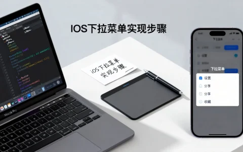 ios开发菜单怎么实现，ios开发下拉菜单制作教程