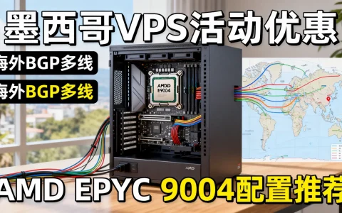 墨西哥vps活动期间有优惠吗？海外BGP多线AMD EPYC 9004配置推荐