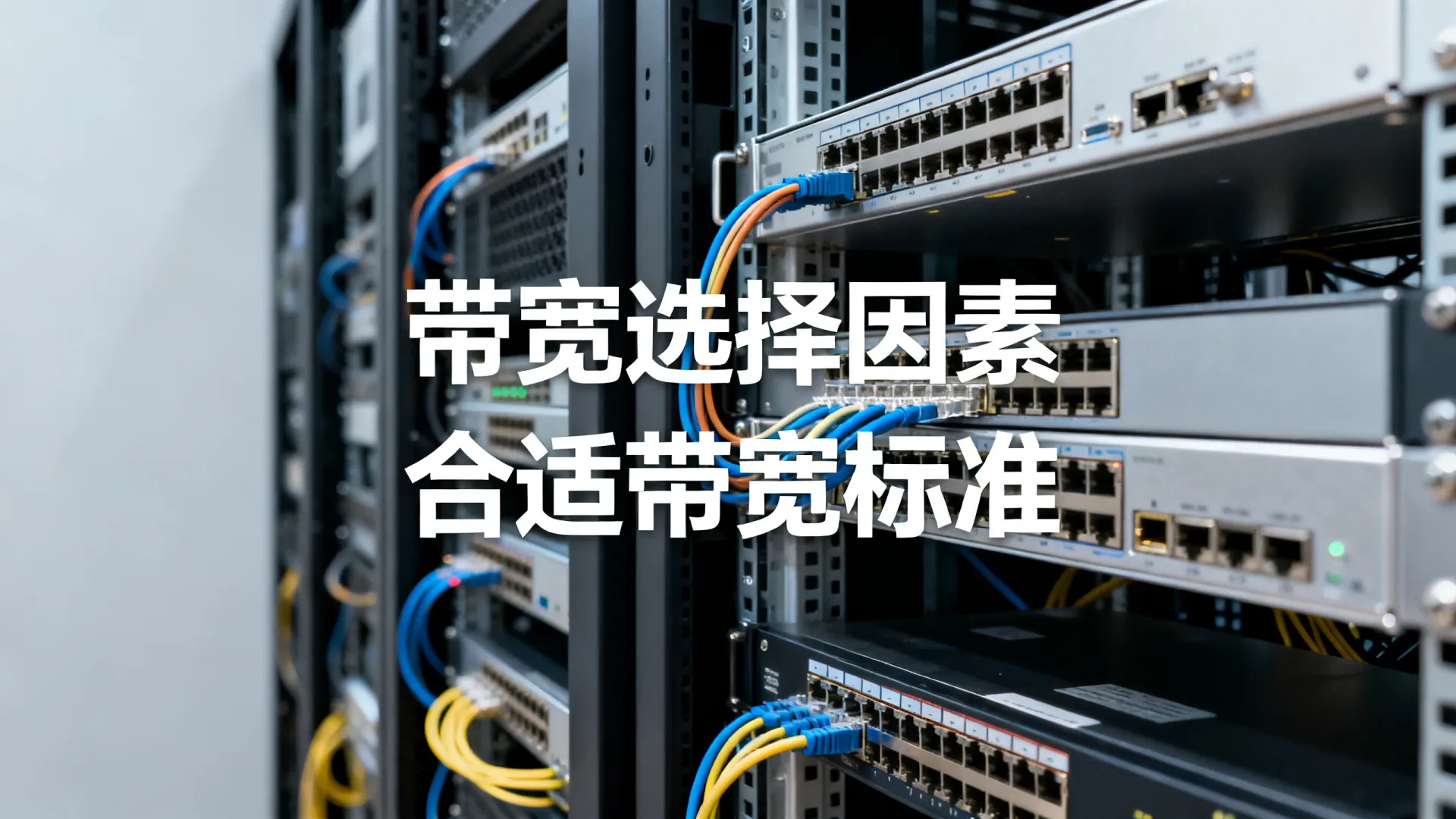 服务器租用带宽怎么选?3分钟搞懂 服务器租用带宽怎么选
