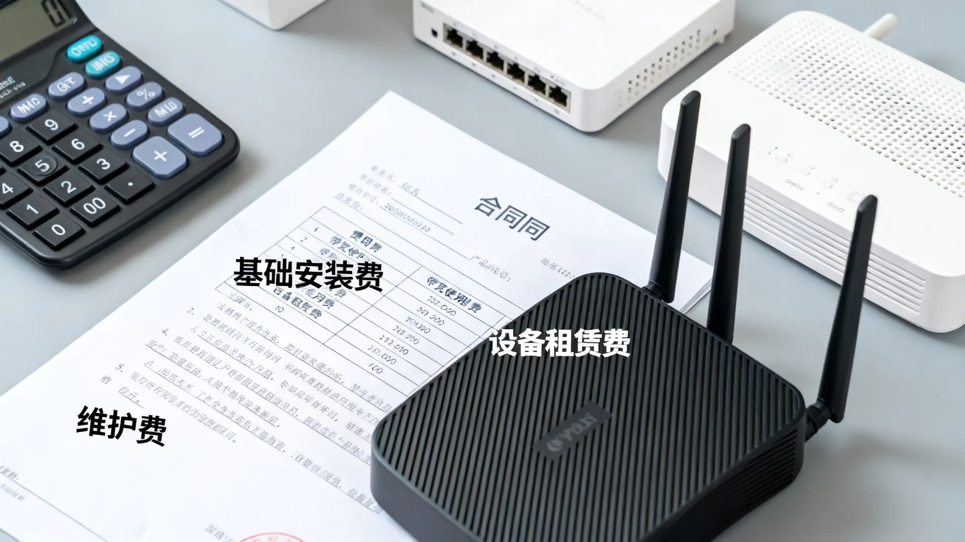 专线宽带费用组成