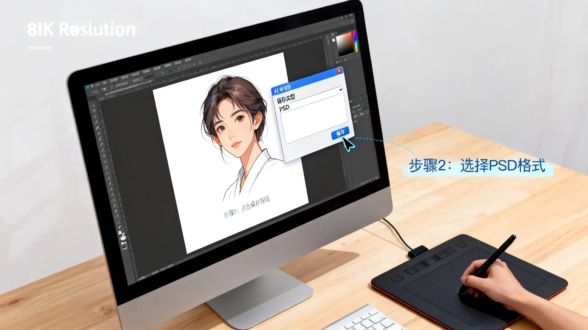 ai如何存储为psd格式文件 ai如何存储为psd格式文件