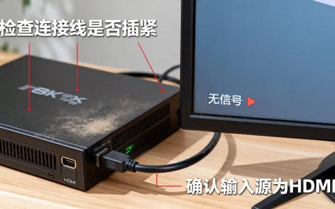 服务器插显示器不显示怎么回事？显示器无信号原因及解决方法
