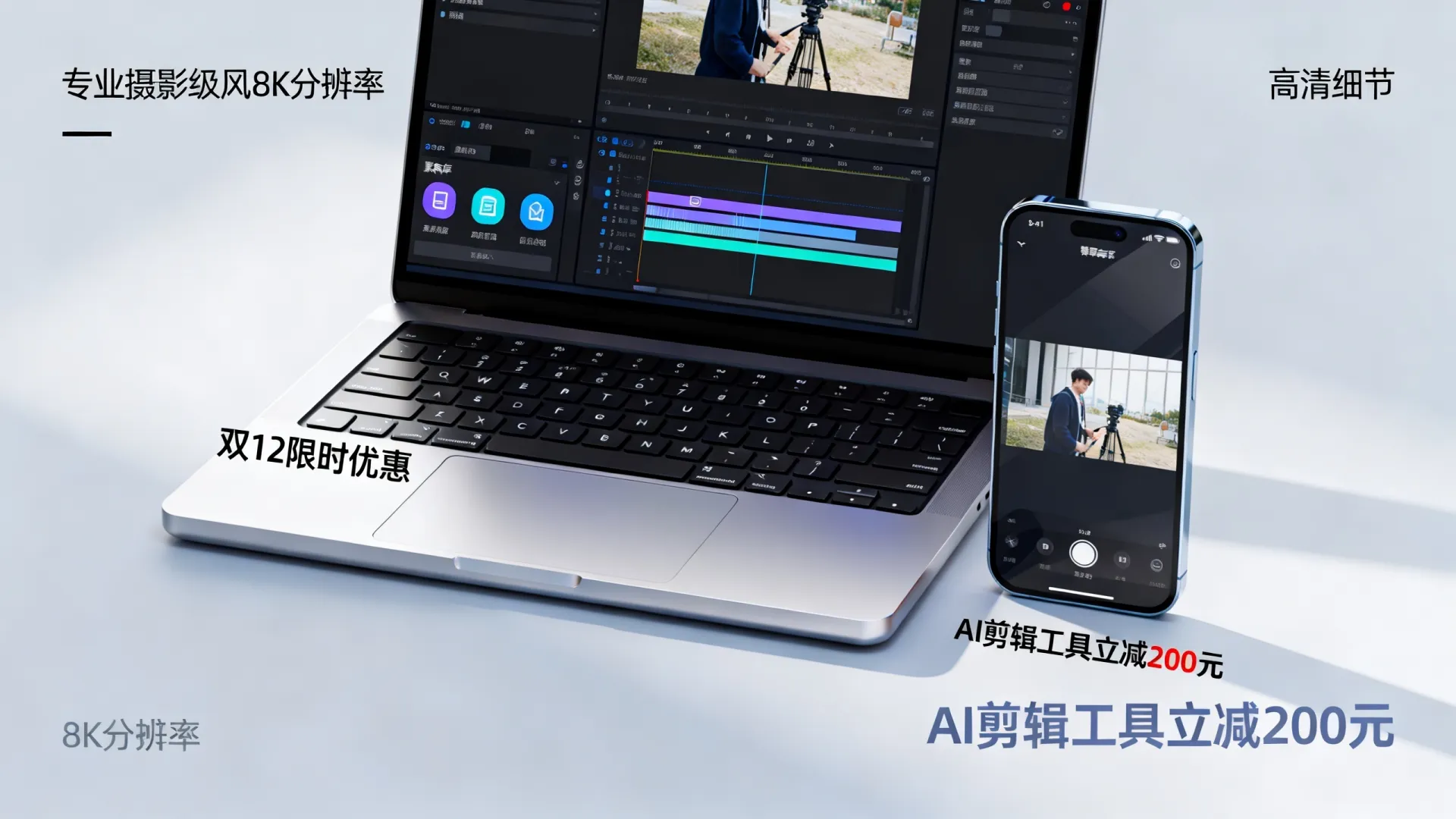 AI剪辑双12优惠活动