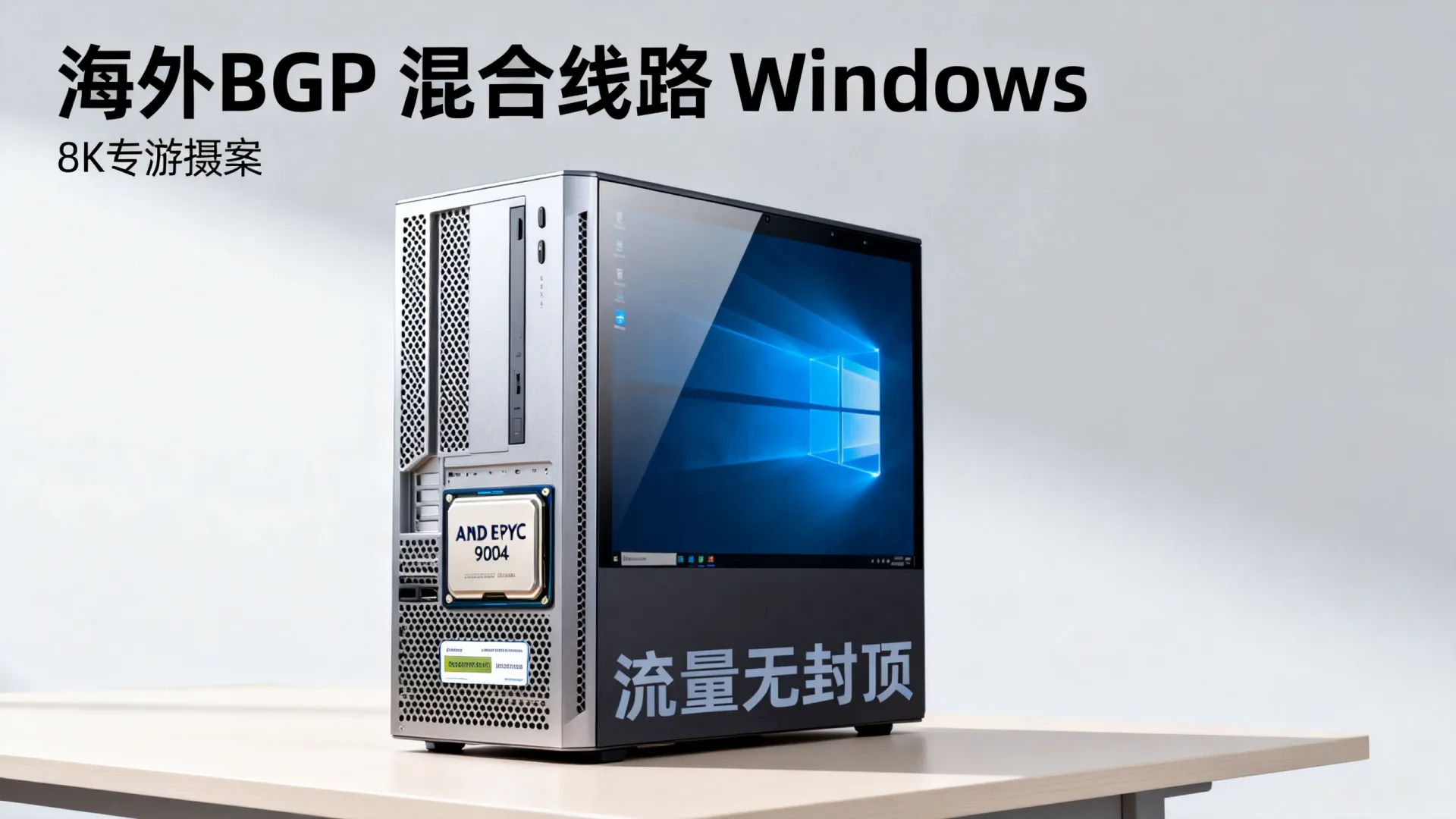 活动期间 海外BGP混合线路 windows主机 - AMD EPYC 9004,流量无封顶 活动期间 海外BGP混合线路 windows主机