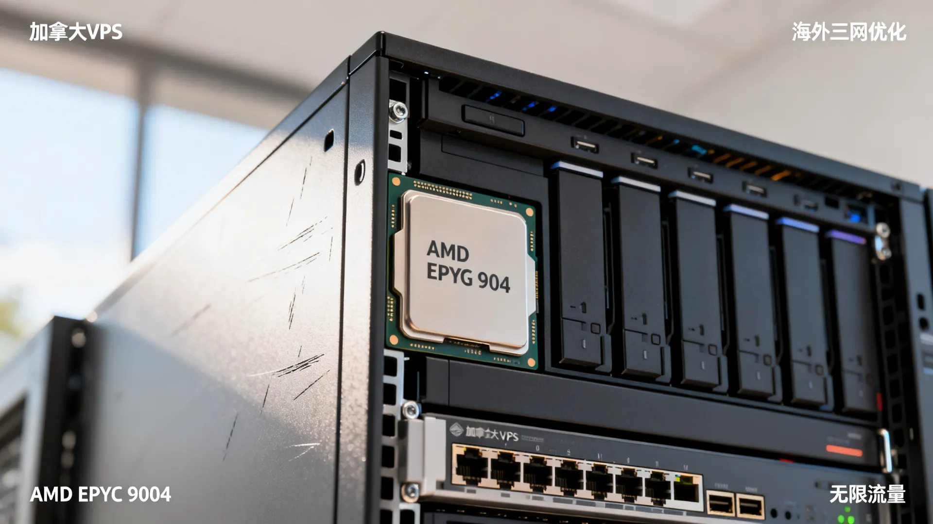 海外三网优化 加拿大vps - AMD EPYC 9004,无限流量,仅需 海外三网优化 加拿大vps