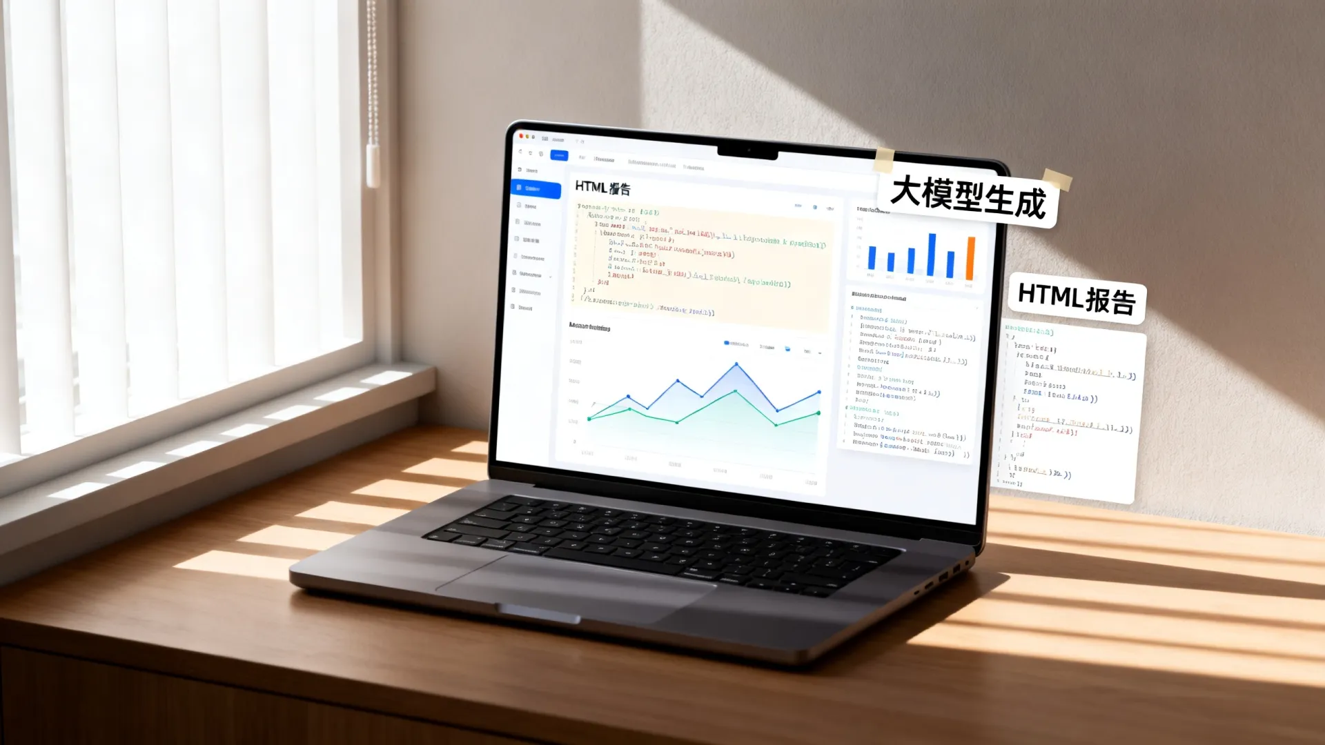 大模型生成html报告到底怎么样