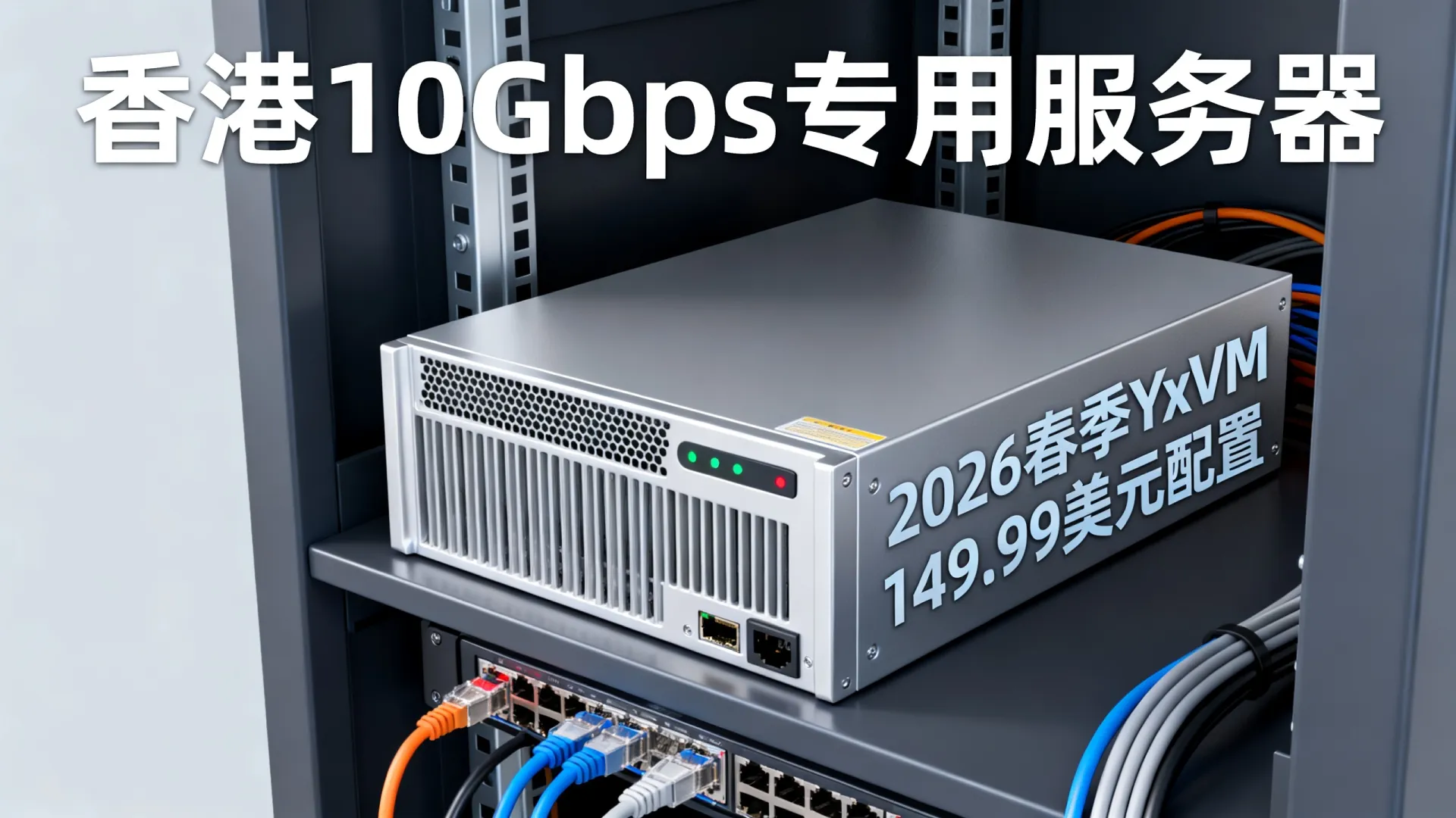 2026春季 YxVM香港10Gbps带宽专用服务器:149.99美元/月,BGP会话/中国优化线路/100Gbps DDoS防御,支持支付宝/Paypal 2026春季 YxVM香港10Gbps带宽专用服务器