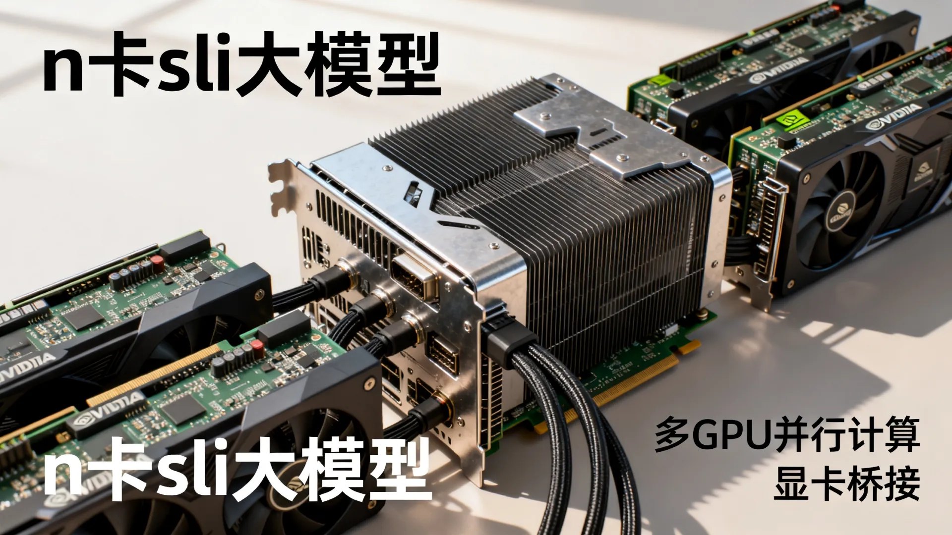 一篇讲透n卡sli大模型,没你想的复杂 一篇讲透n卡sli大模型