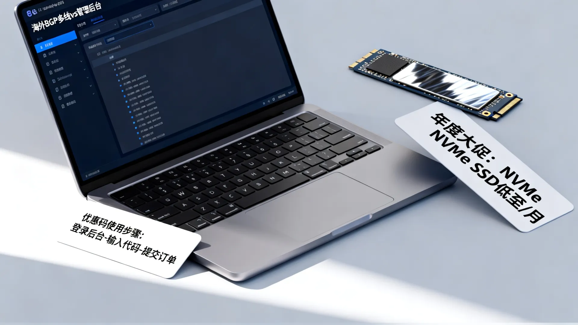 年度大促 海外BGP多线 vps优惠码 - NVMe SSD,流量用不完,低至 年度大促 海外BGP多线 vps优惠码