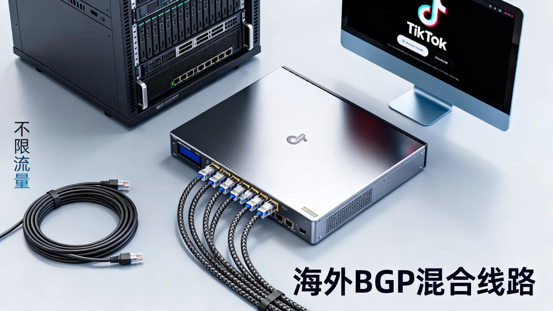 海外BGP混合线路 Tiktok vps - AMD EPYC 9004,不限制流量 海外BGP混合线路 Tiktok vps
