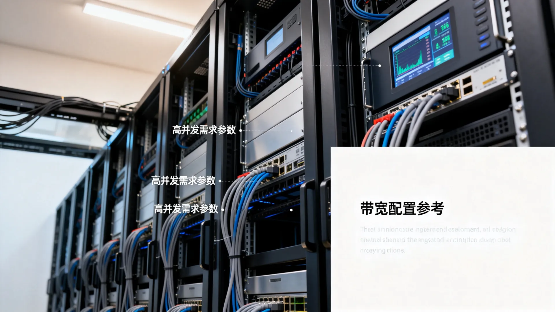 高并发服务器带宽配置参考 高并发服务器带宽配置参考