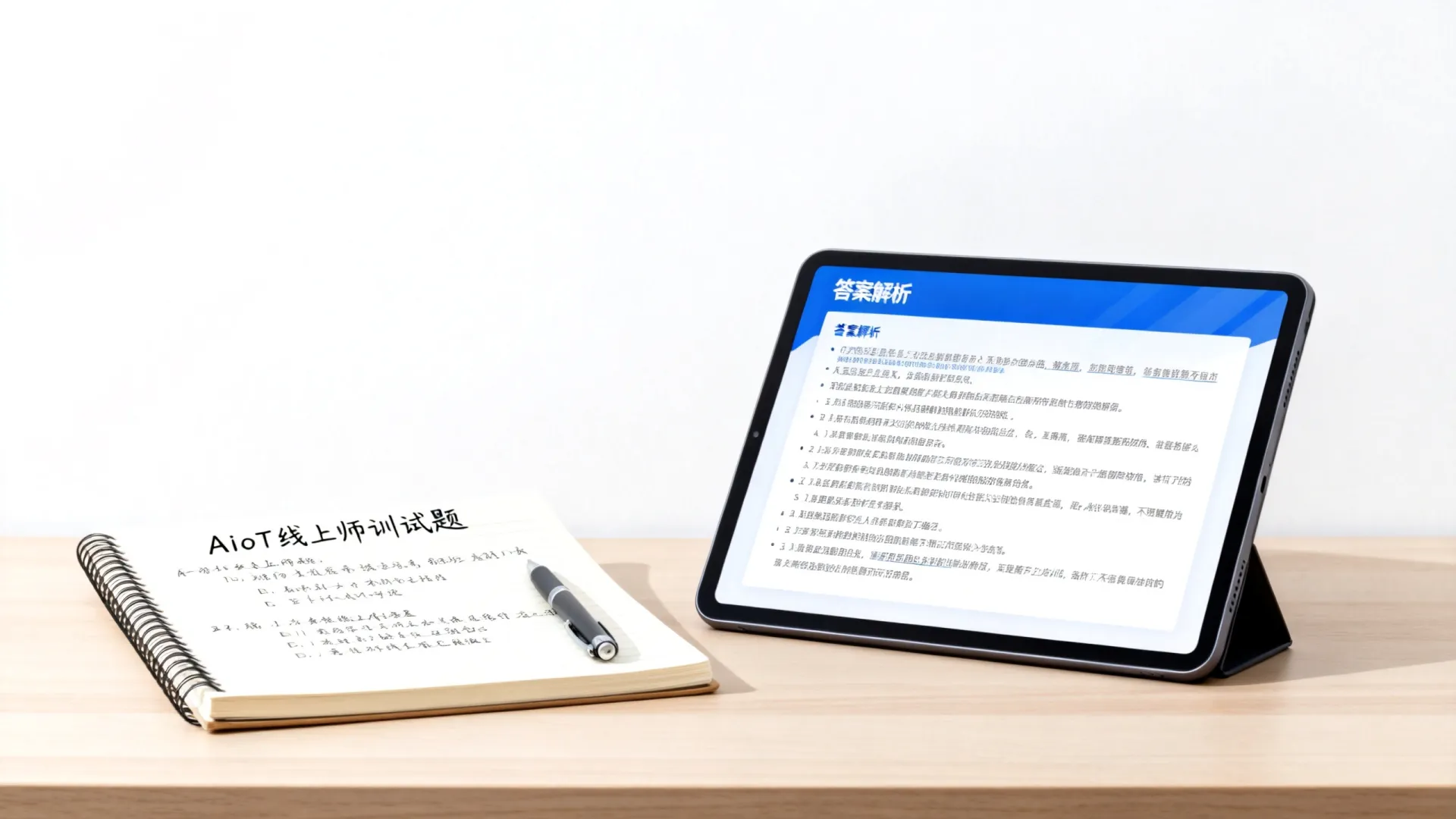AIoT线上师训试题