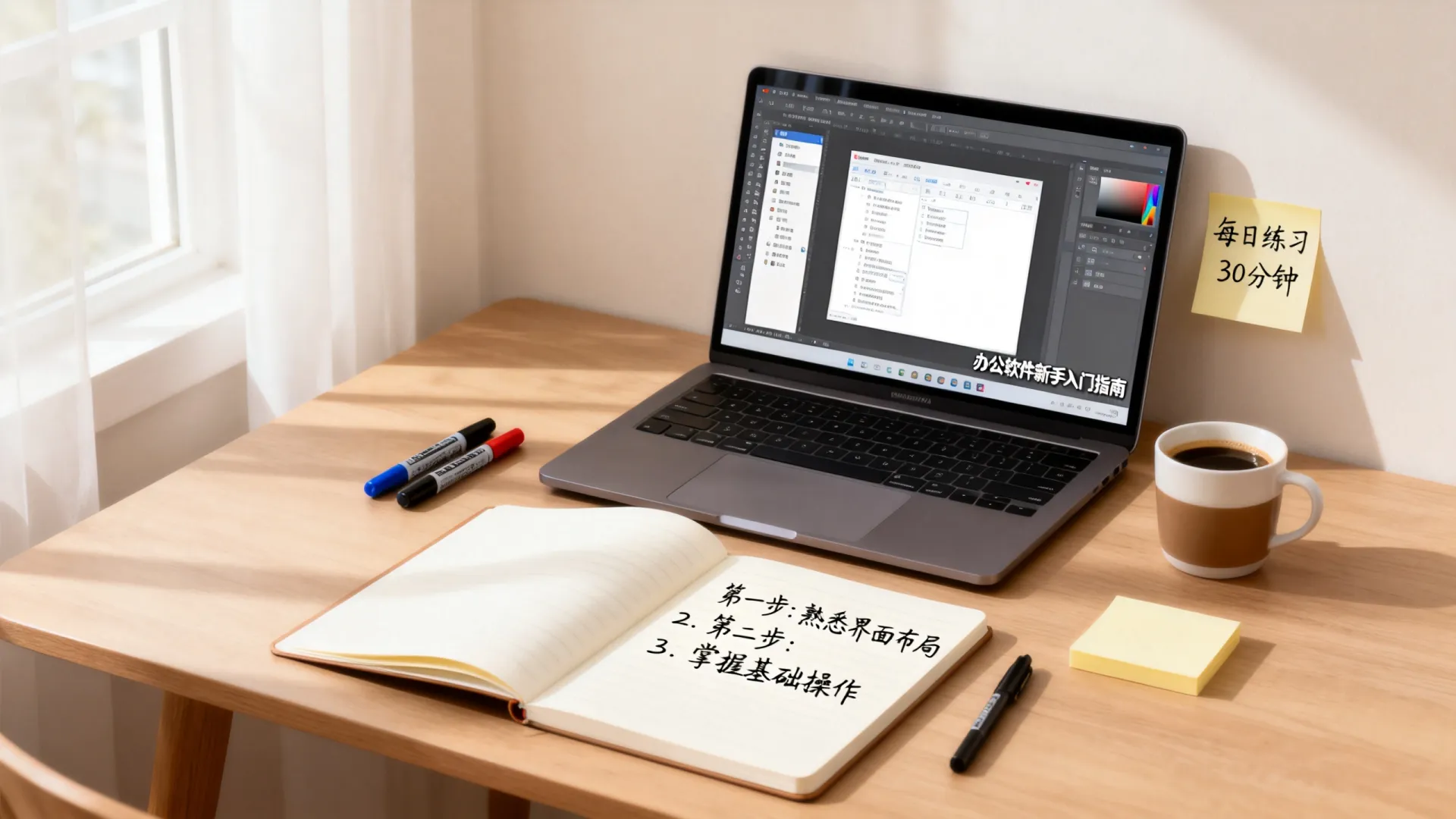 新手怎样自学办公软件 新手怎样自学办公软件