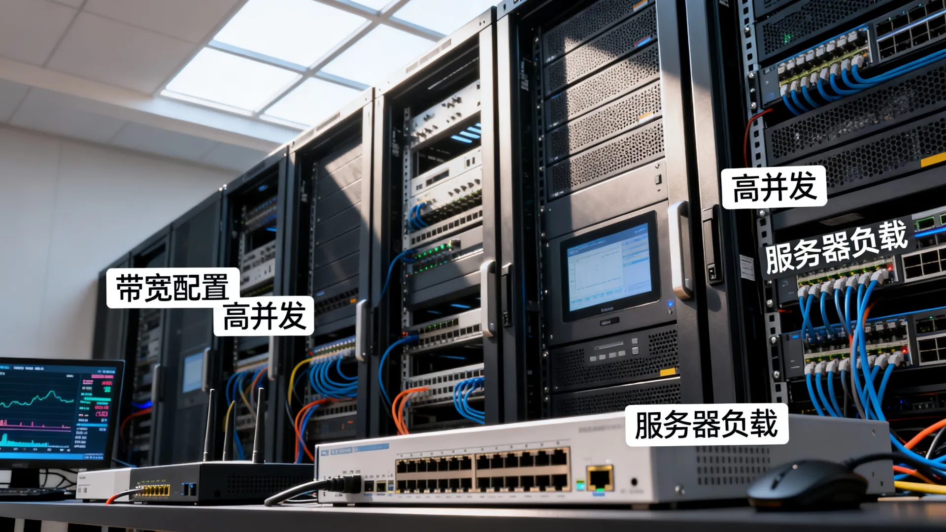 高并发服务器带宽配置参考 高并发服务器带宽配置参考