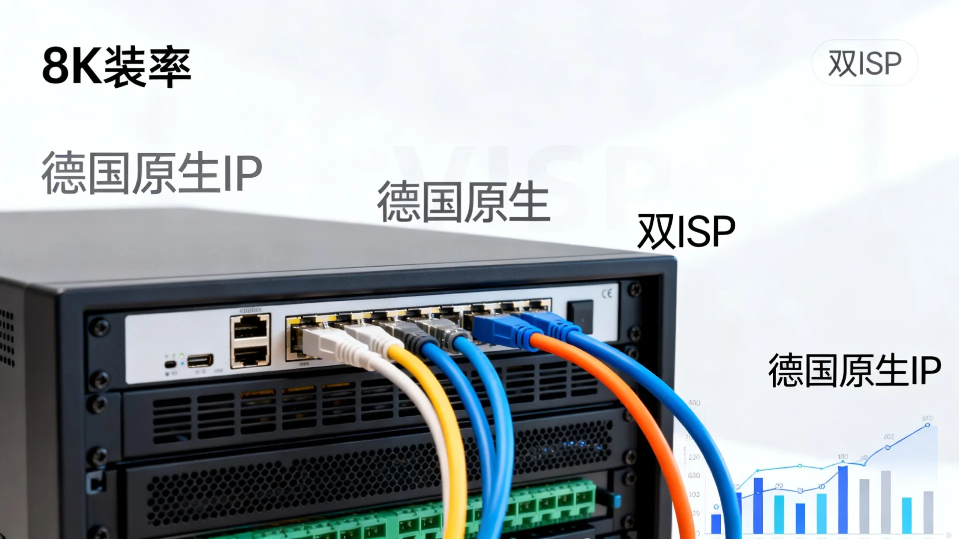 年度大促 IPRaft德国原生IP双ISP VPS