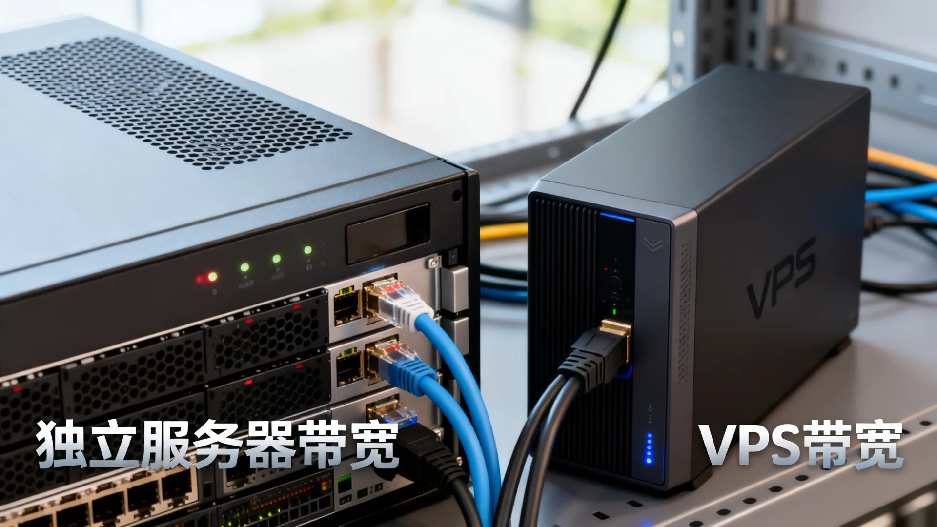 独立服务器带宽和VPS带宽区别在哪