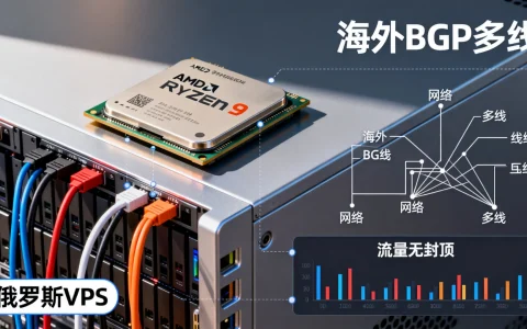 俄罗斯VPS怎么样？海外BGP多线AMD Ryzen 9流量无封顶推荐