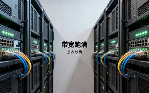 服务器带宽跑满了怎么办？带宽跑满是什么原因导致的？