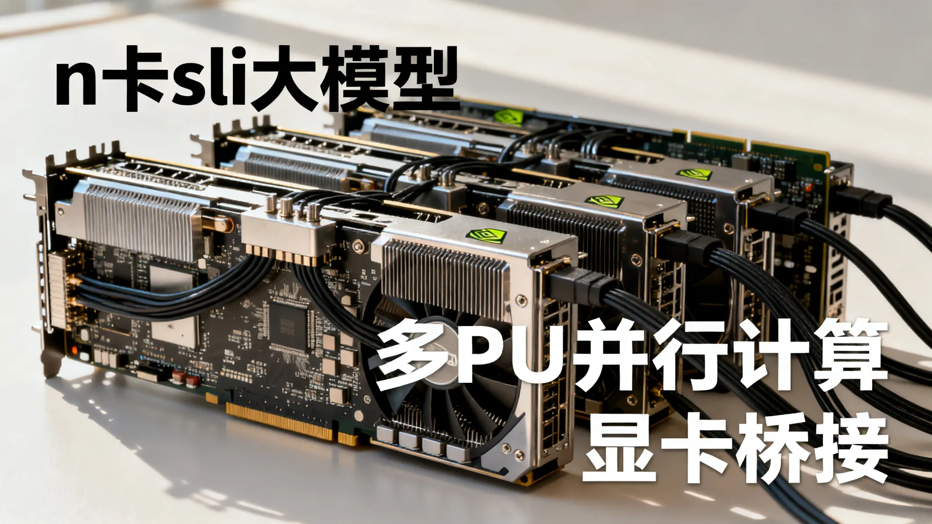 一篇讲透n卡sli大模型,没你想的复杂 一篇讲透n卡sli大模型