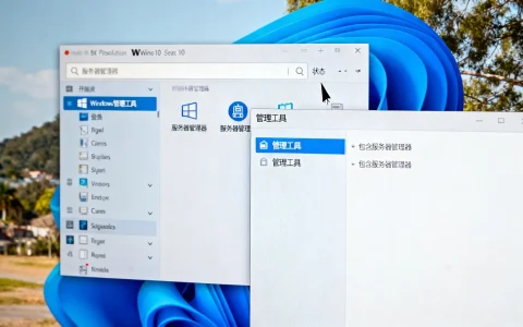 服务器服务管理器在哪里打开，Win10找不到服务器管理器入口